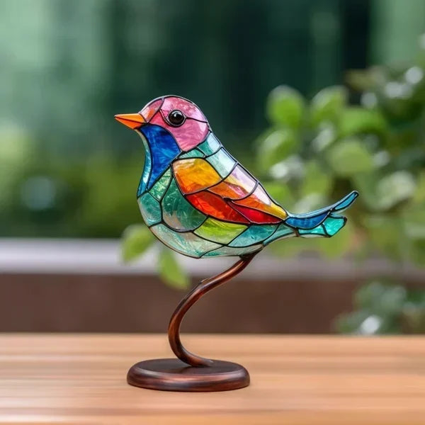 Bunter Vogel | Wohnaccessoire