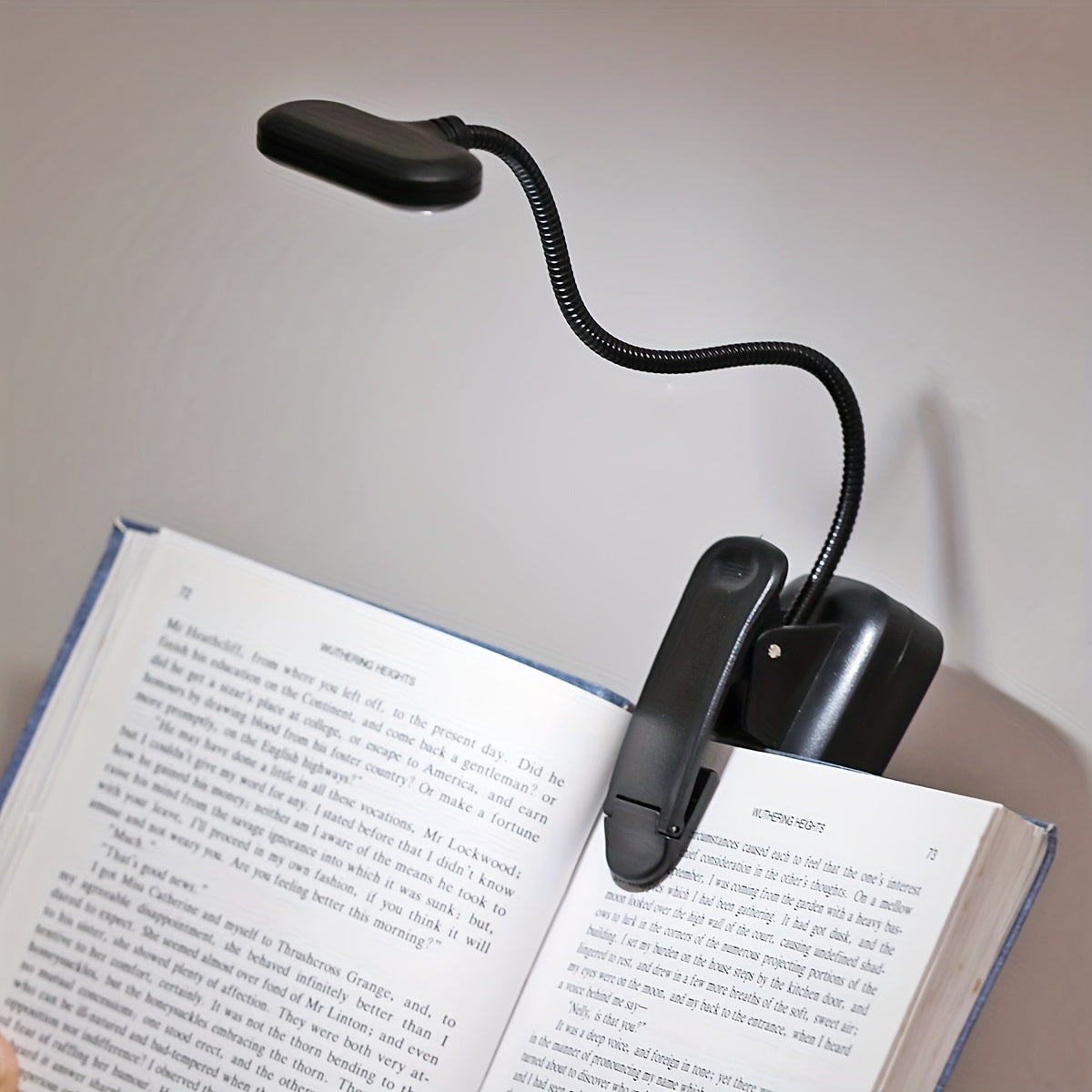 Clip-on Leselampe