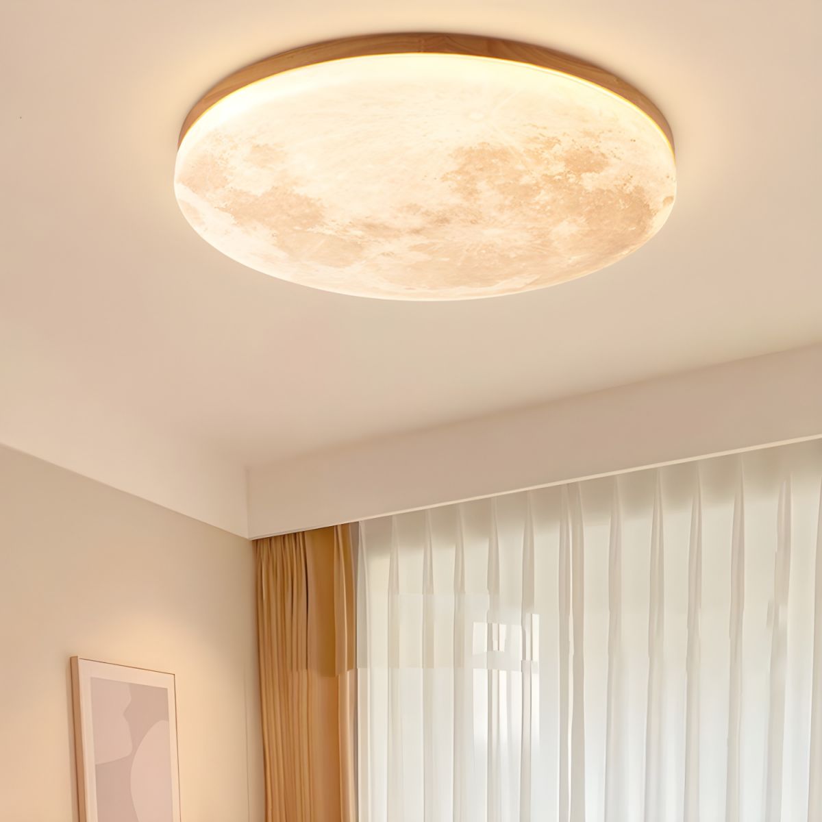 LED-Deckenleuchte für Schlafzimmer | Rund
