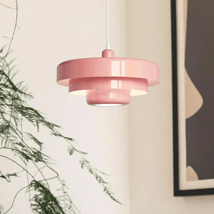 Vintage LED-Hängelampe für Essbereich | Runde Pendelleuchte Retro