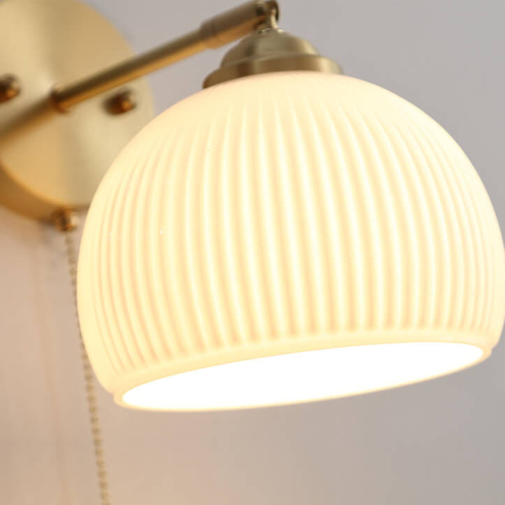 Wandleuchte mit Schnurschalter