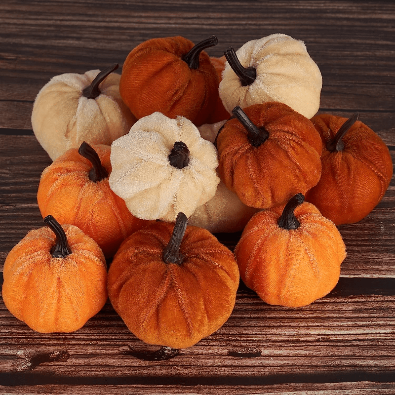 Deko Kürbisse Set | Herbstliche Mini-Pumpkin Deko