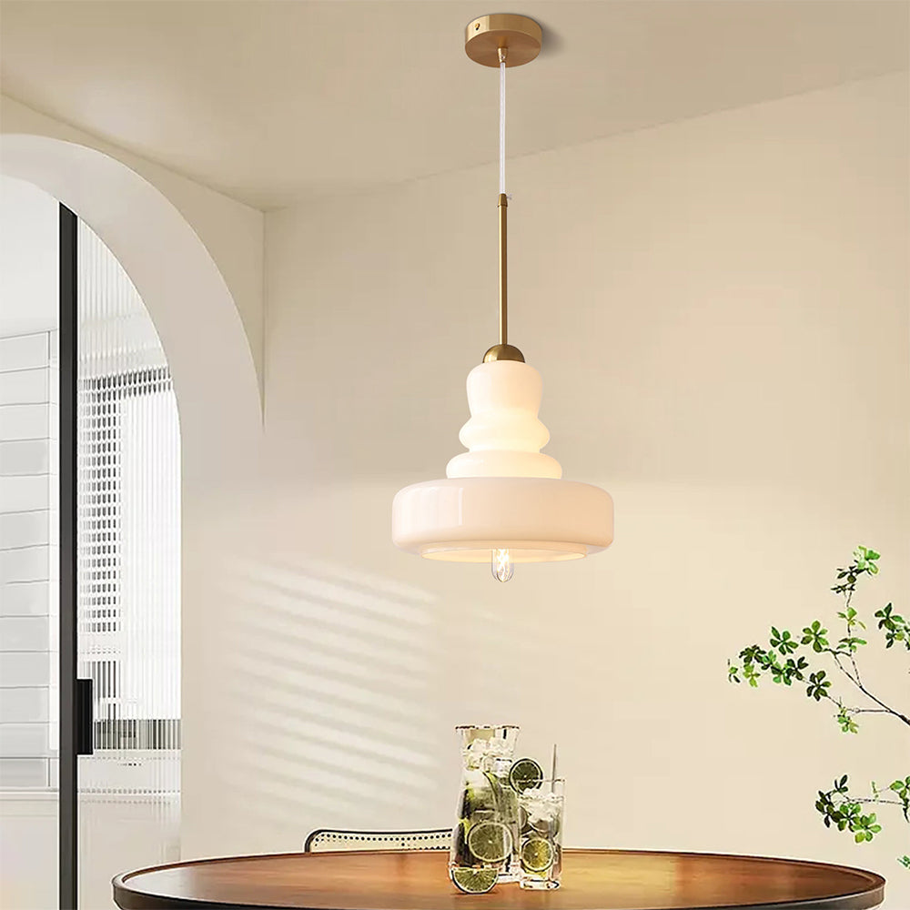 Moderne Runde Vintage Pendelleuchte