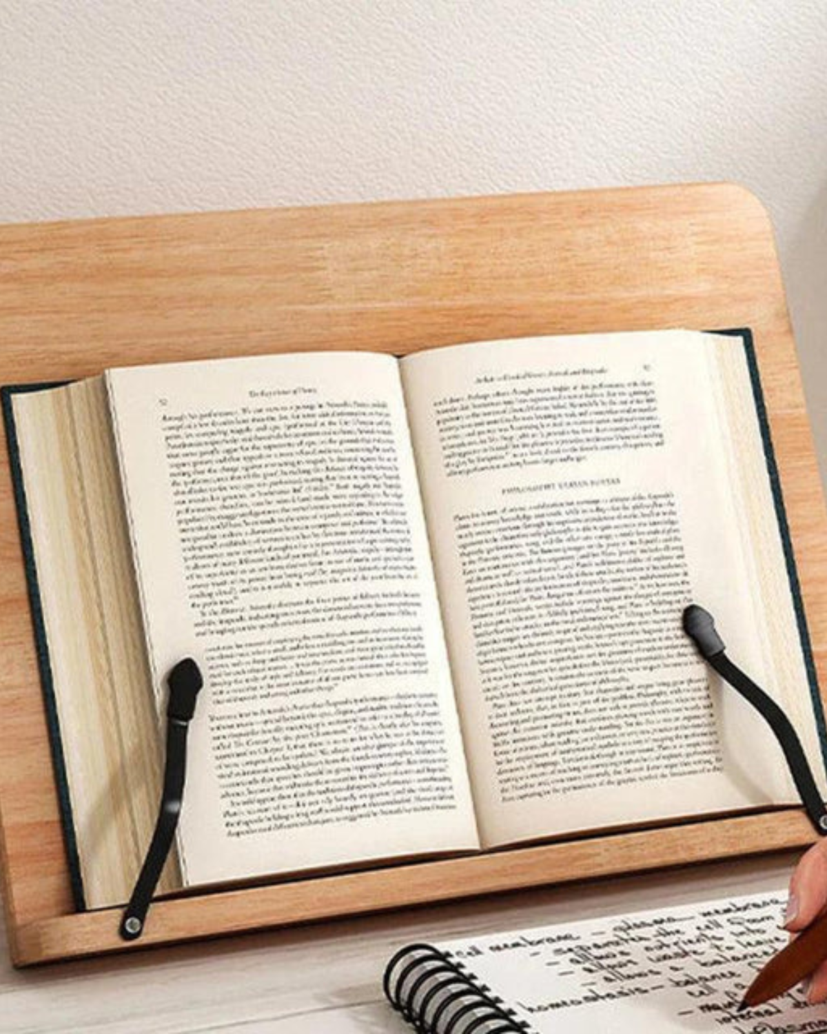 Buch und Tablet Ständer
