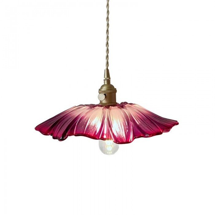 Wohnen Beleuchtung | Florale Hängelampe