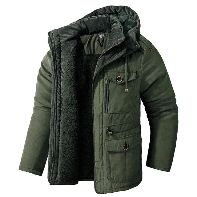 Herren Parka mit Kapuze | Winter