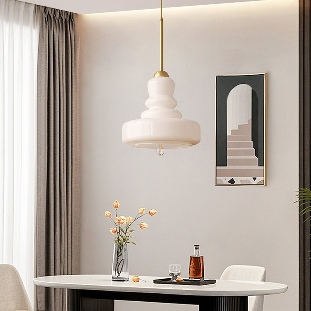 Moderne Runde Vintage Pendelleuchte