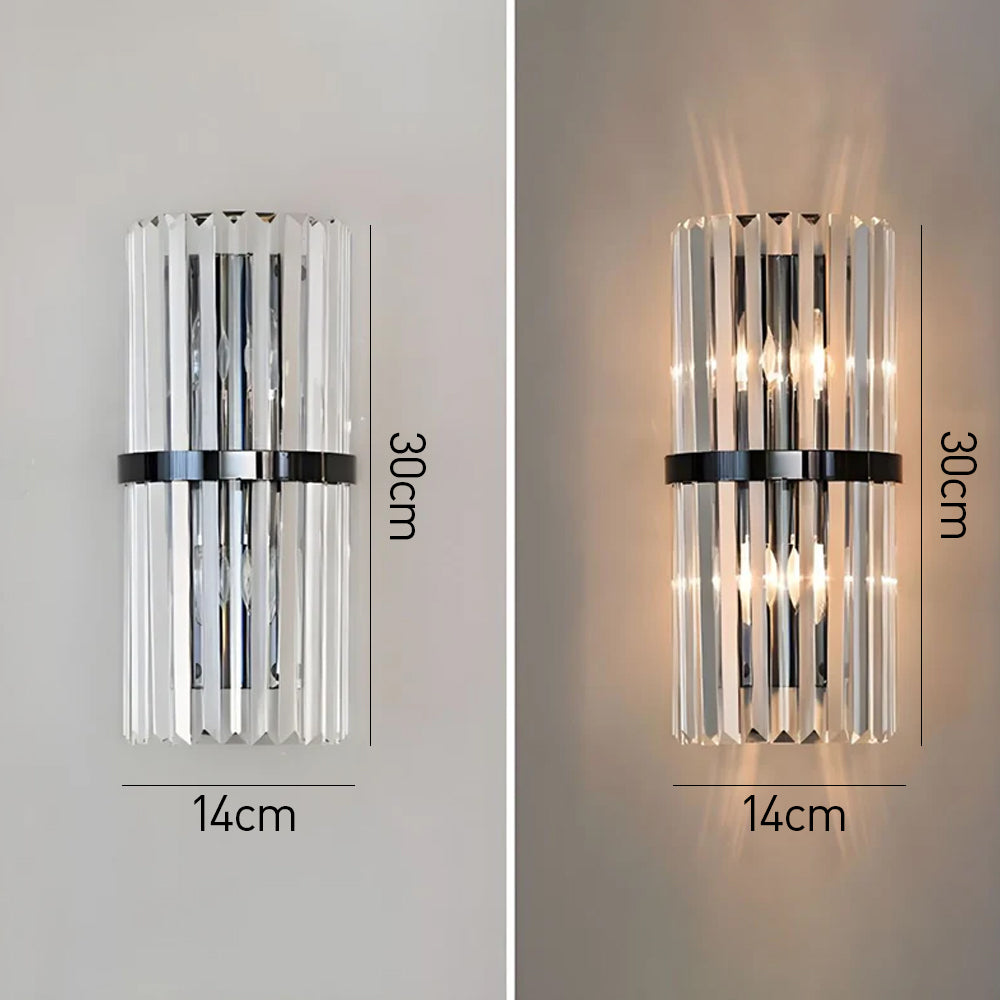 Wandleuchte für Wohnzimmer | Transparent