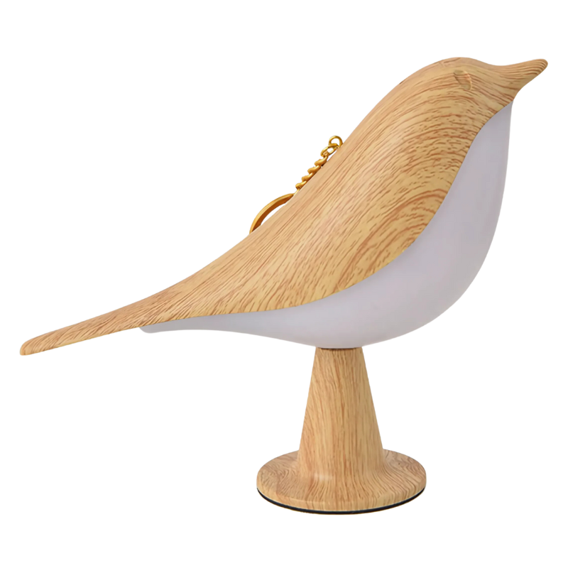 Tischlampe in Vogelform