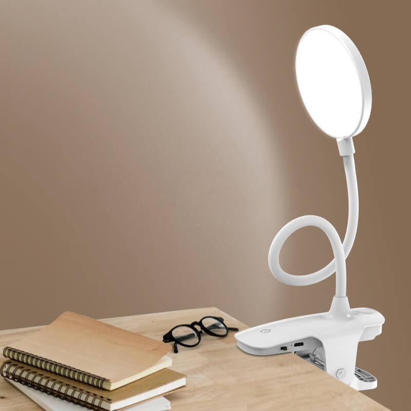 Verstellbare Clip Leselampe für Schlafzimmer oder Büro