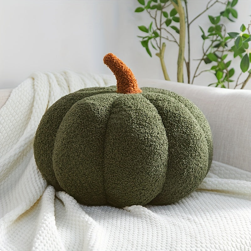 Kürbis Kissen Deko | Weiches Wohnaccessoire für Herbst & Halloween