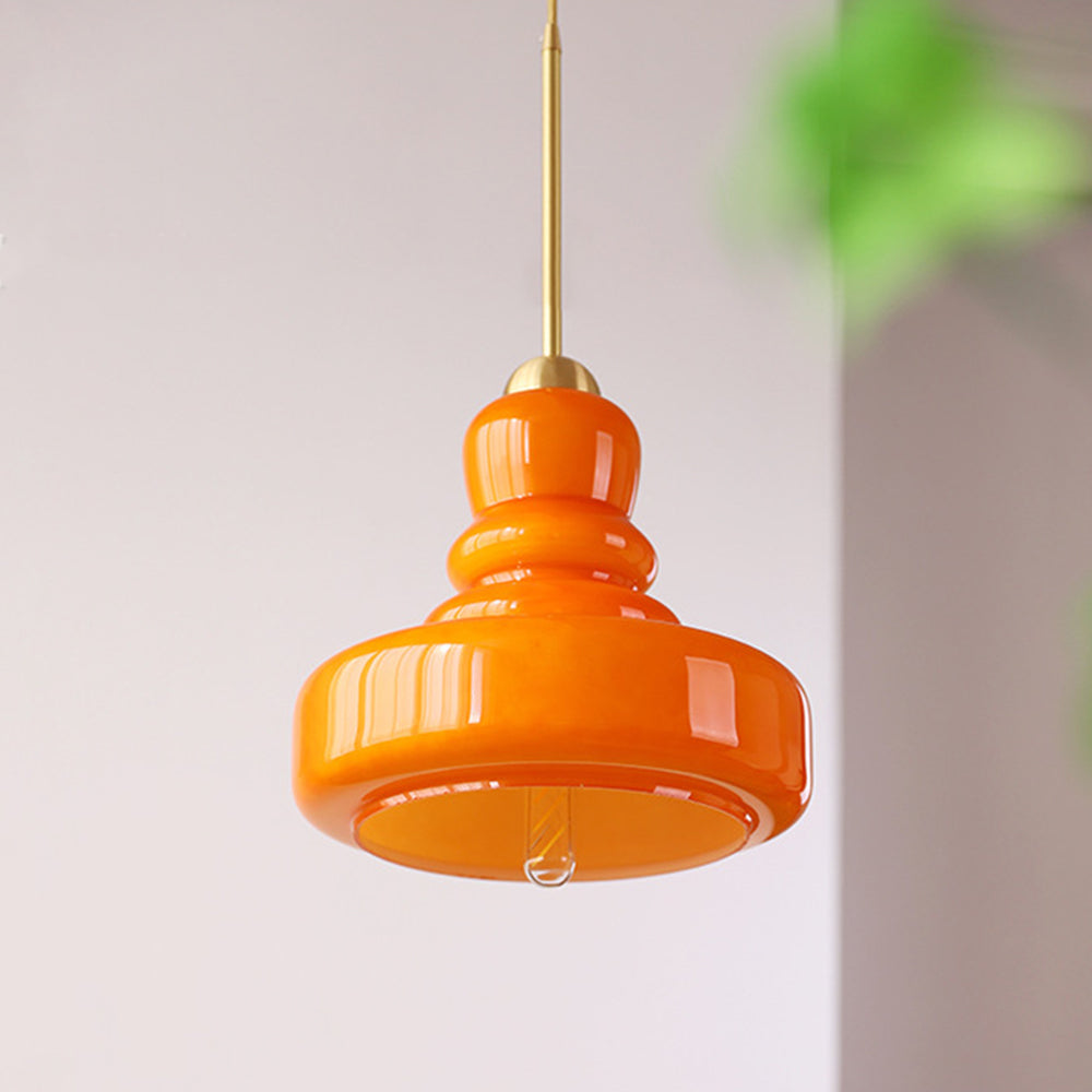 Moderne Runde Vintage Pendelleuchte