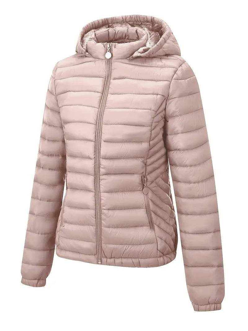 Damen Steppjacke mit Kapuze | Outdoor