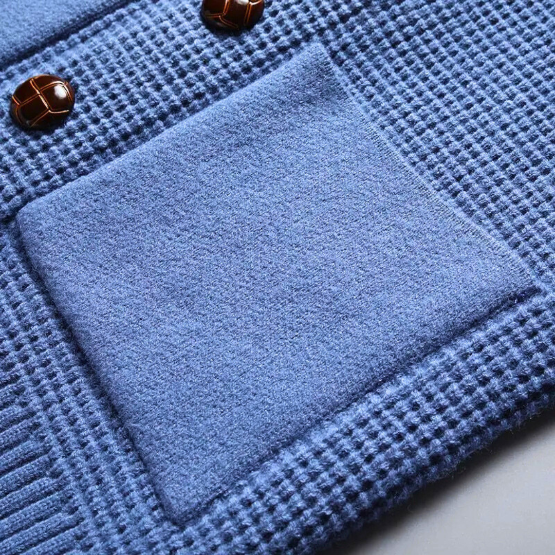 Herren Strickcardigan | Schalkragen