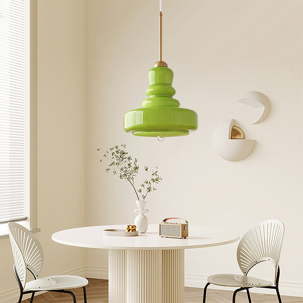 Moderne Runde Vintage Pendelleuchte