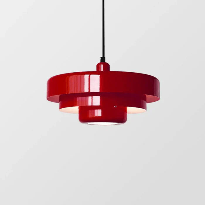 Vintage LED-Hängelampe für Essbereich | Runde Pendelleuchte Retro
