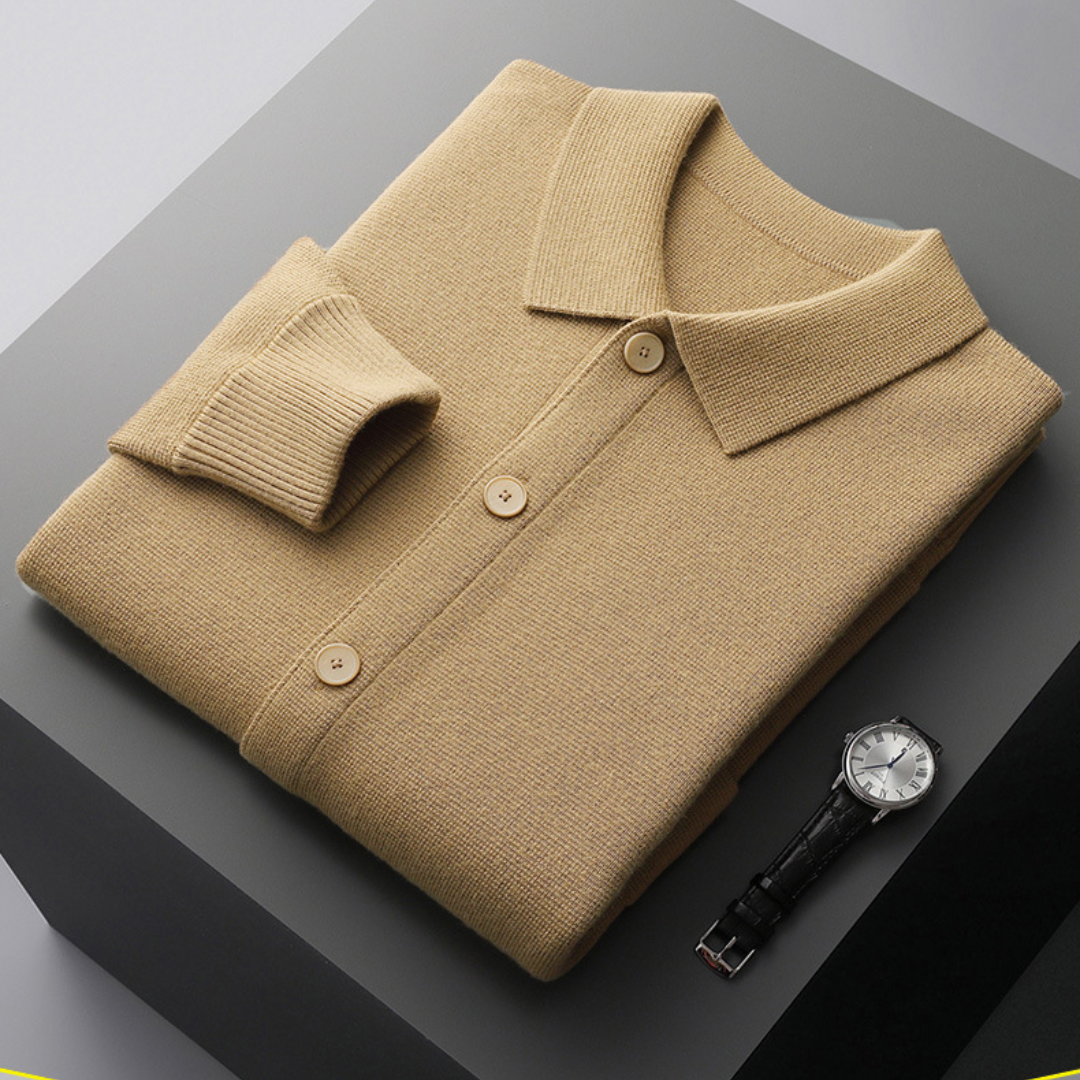 Herren Strickjacke | Knopfleiste