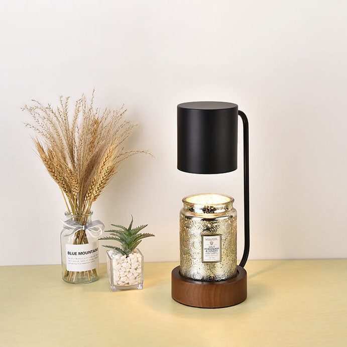 Nachttischlampe mit Ablage
