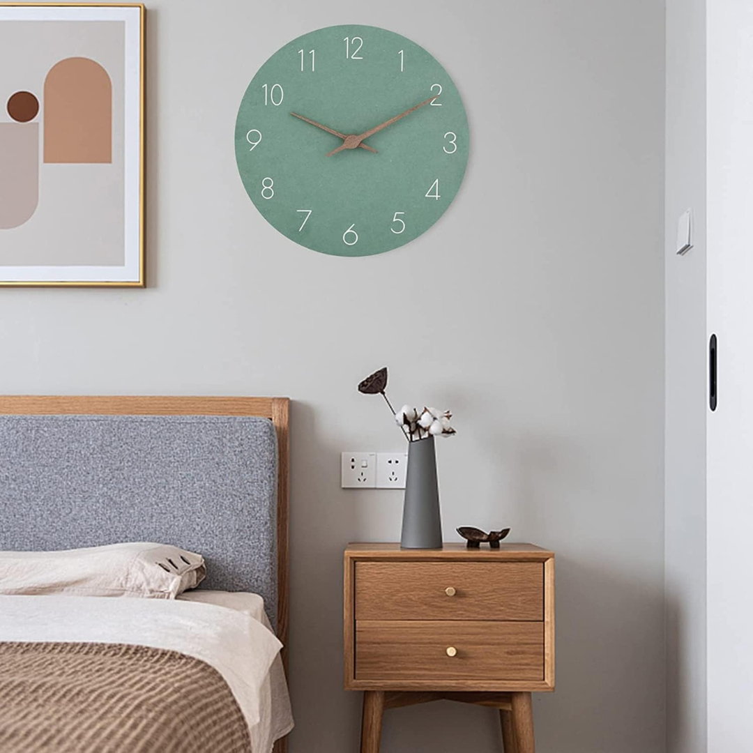 Runde Minimalistische Wanduhr
