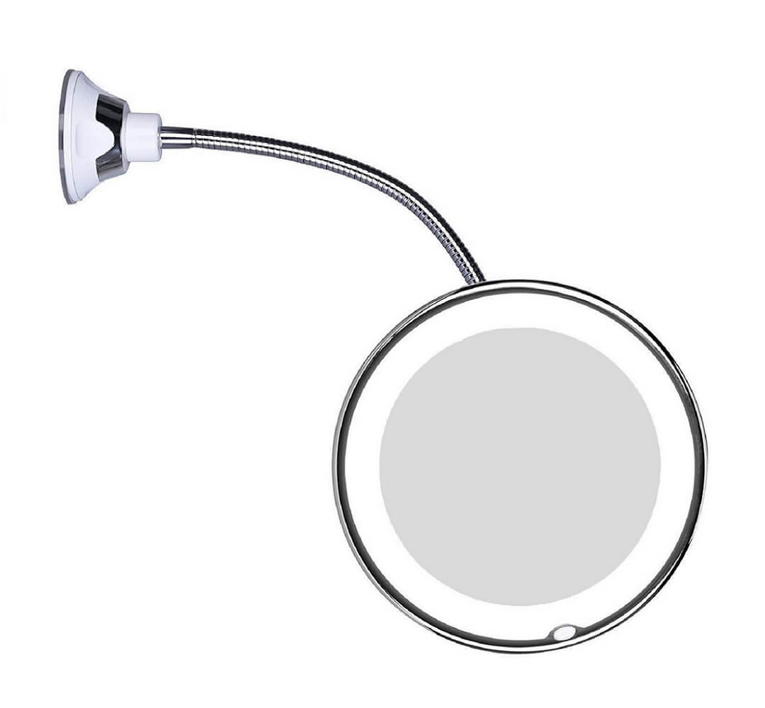 Spiegel mit flexiblem Arm | Badezimmer