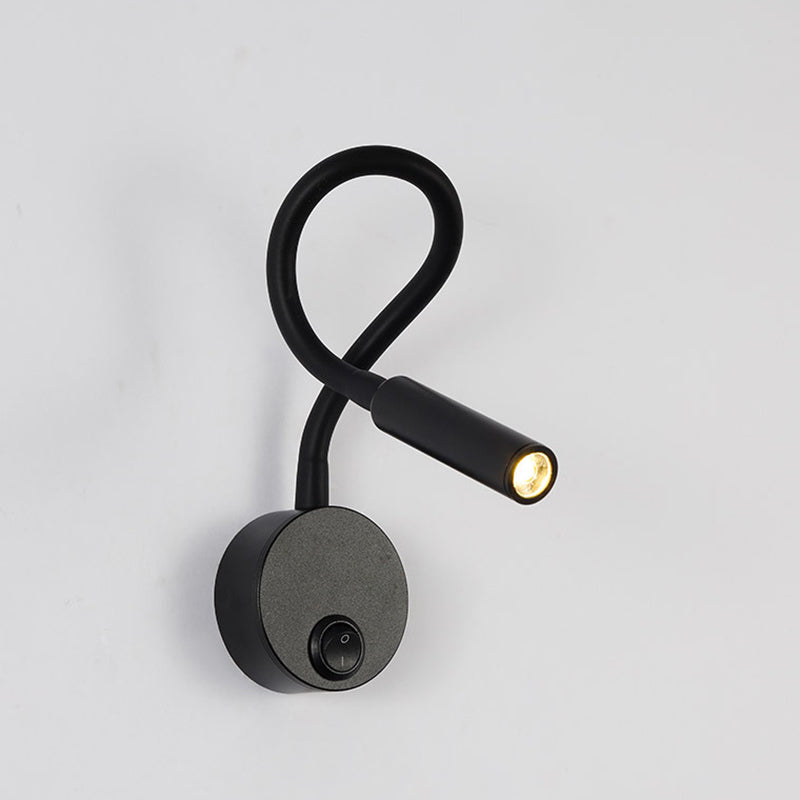 Minimalistische Lesewandleuchte mit LED