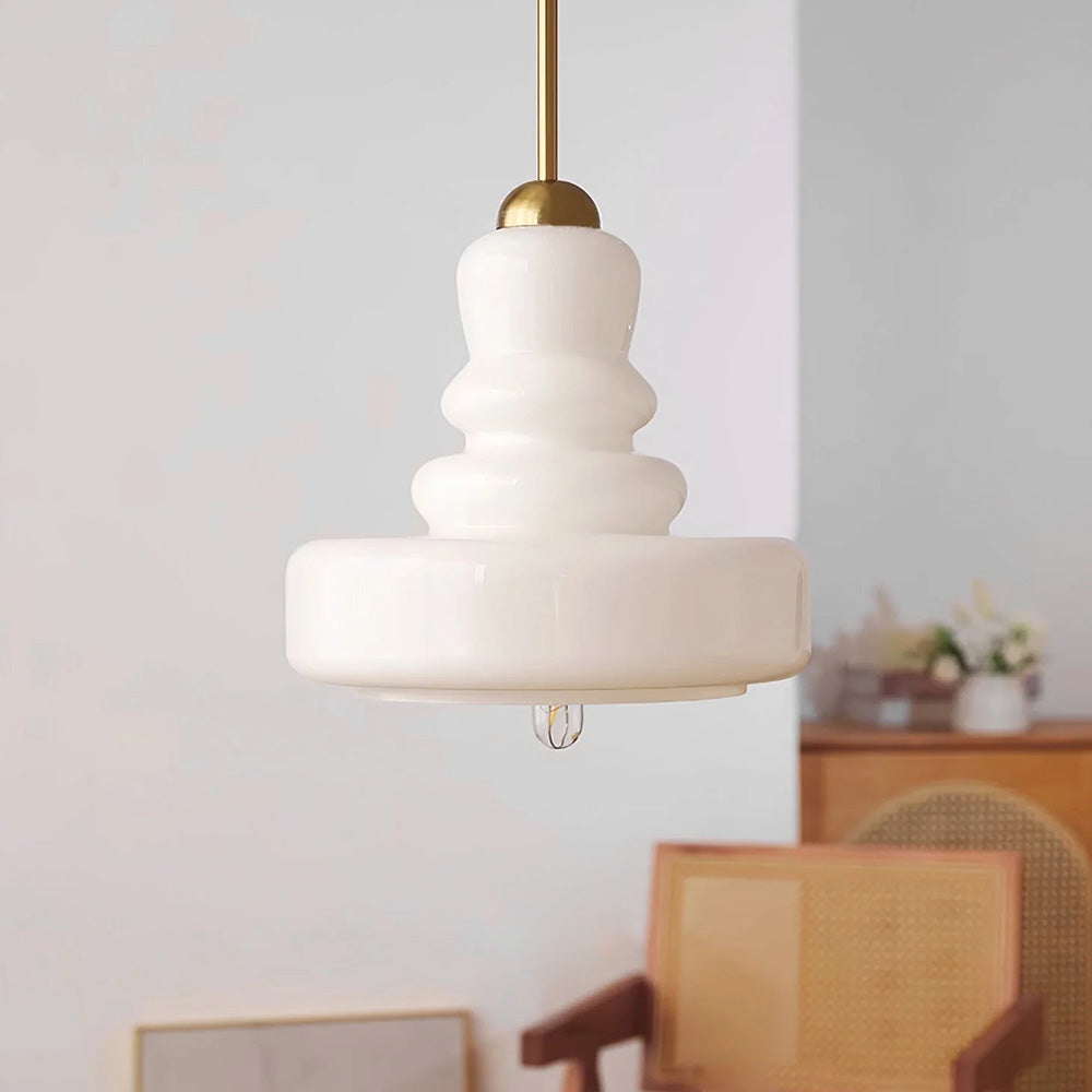 Moderne Runde Vintage Pendelleuchte