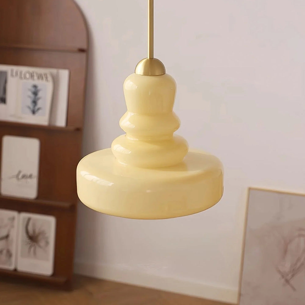 Moderne Runde Vintage Pendelleuchte