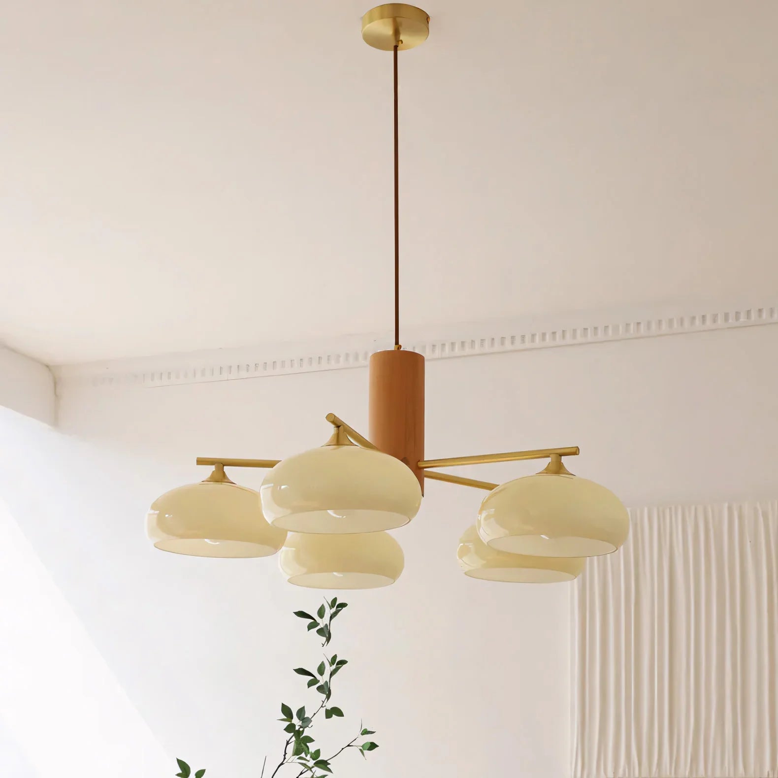 Retro Kronleuchter | Licht für Wohn- und Essbereich