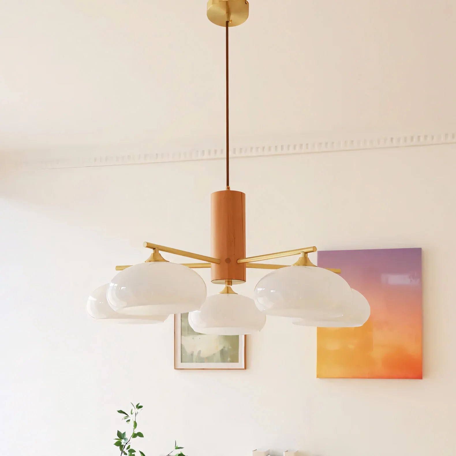 Retro Kronleuchter | Licht für Wohn- und Essbereich