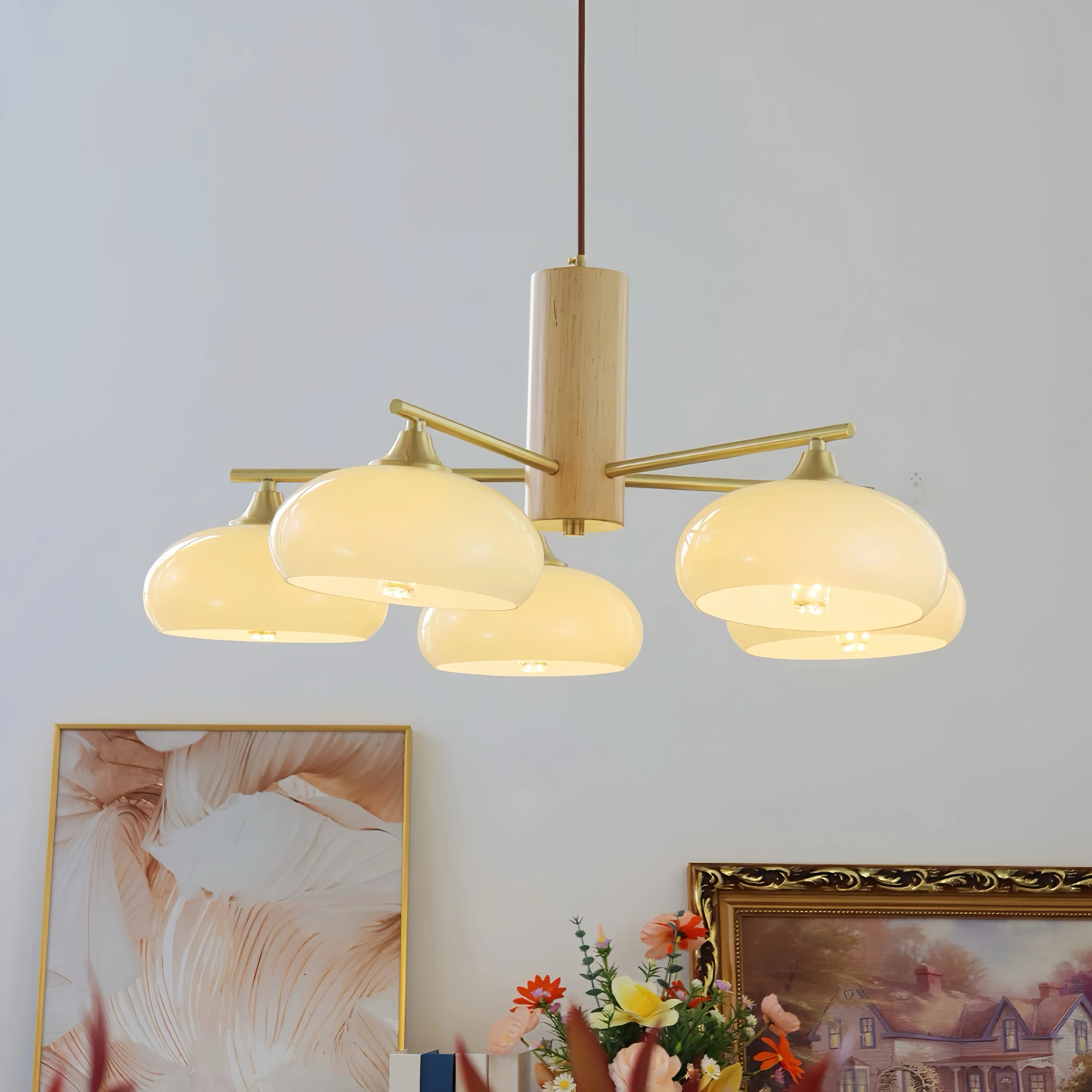 Retro Kronleuchter | Licht für Wohn- und Essbereich