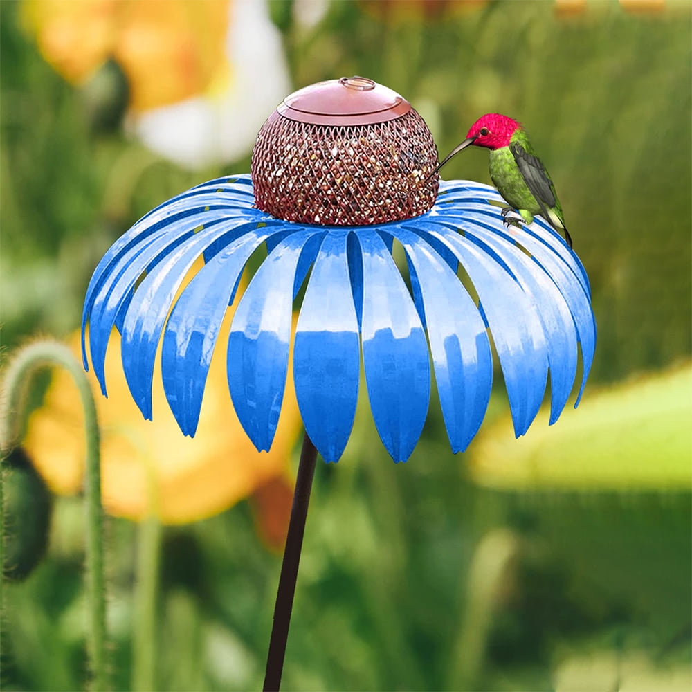 Vogelfutterstation im Blumen-Design | Garden Dekoration