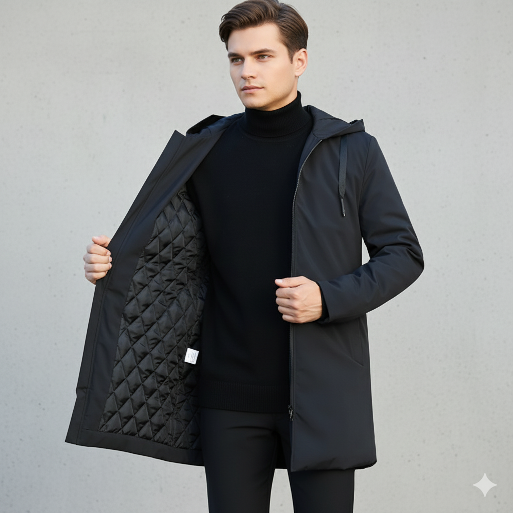 Herren Winterjacke | Kapuze
