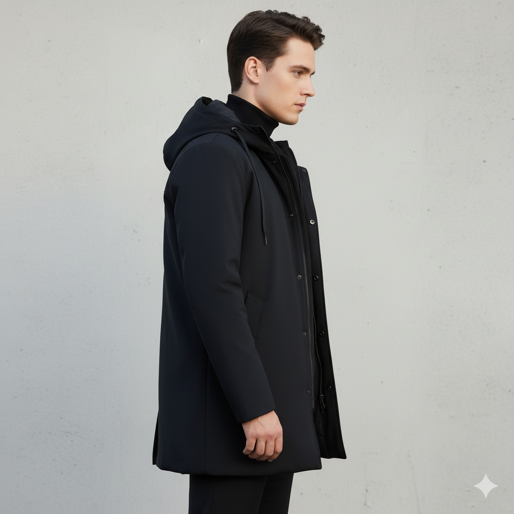 Herren Winterjacke | Kapuze