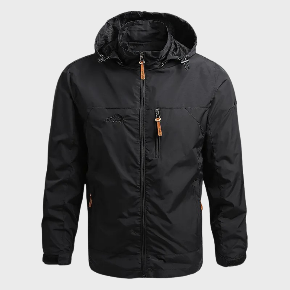Herren Outdoor Regenjacke | Kapuze