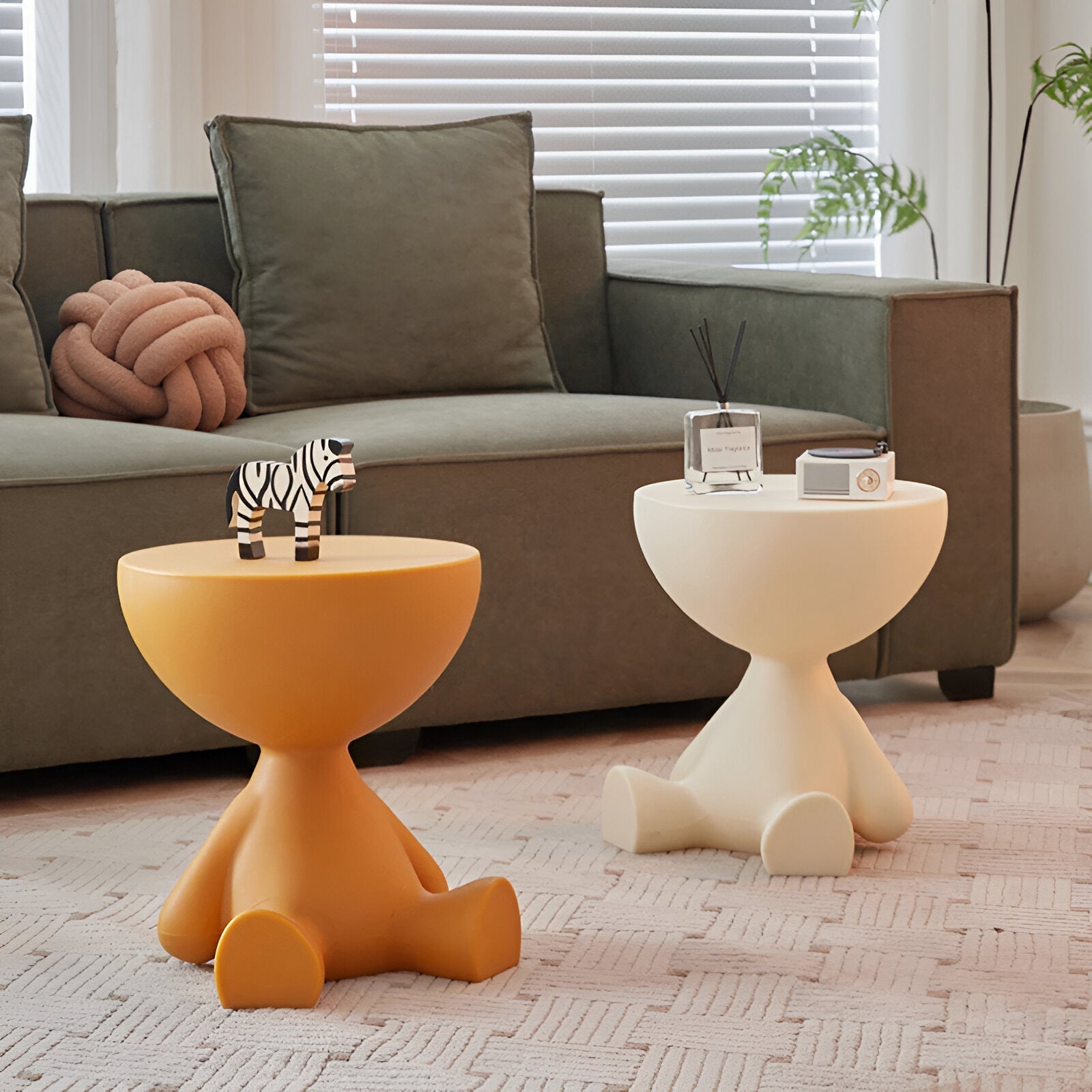 Kleiner Runder Couchtisch