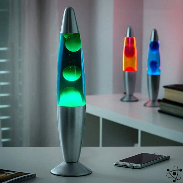 Farbige Lavalampe | dekoratives Licht für Zuhause