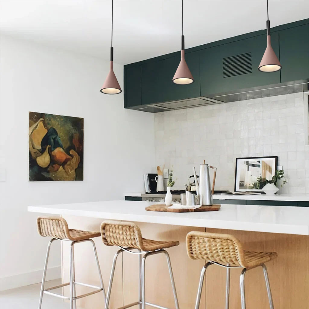 Pendelleuchte | Zementlook Modern für Esszimmer