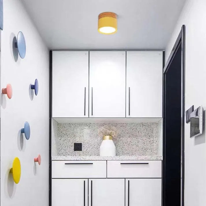Wohnen | Zylindrische Deckenlampe