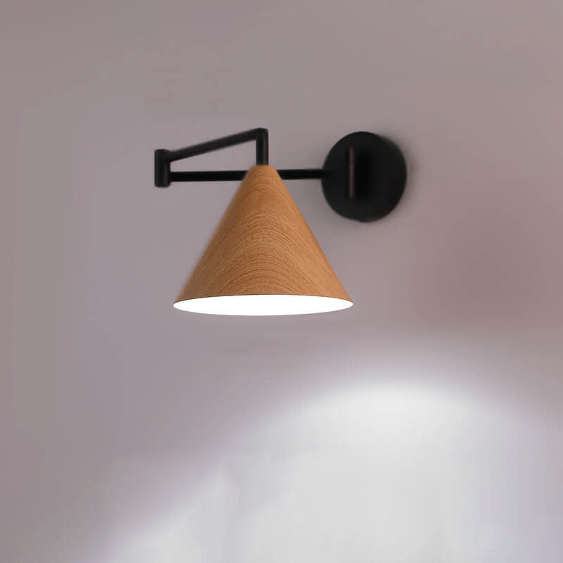 Kompakte Wandleuchte mit Arm