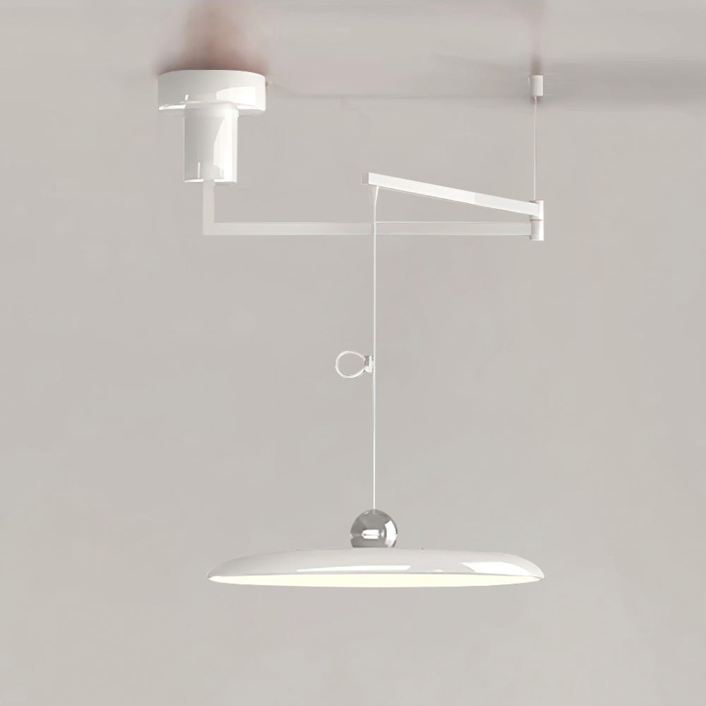 Hängelampe mit klarem Design