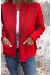 Damen Strickjacke | Mit Reißverschluss