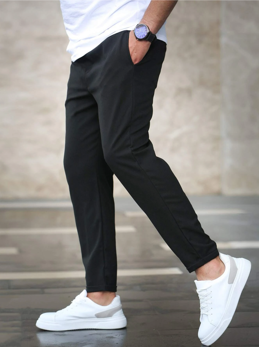Herren Slim Fit Jogger Pants | Kordelzug