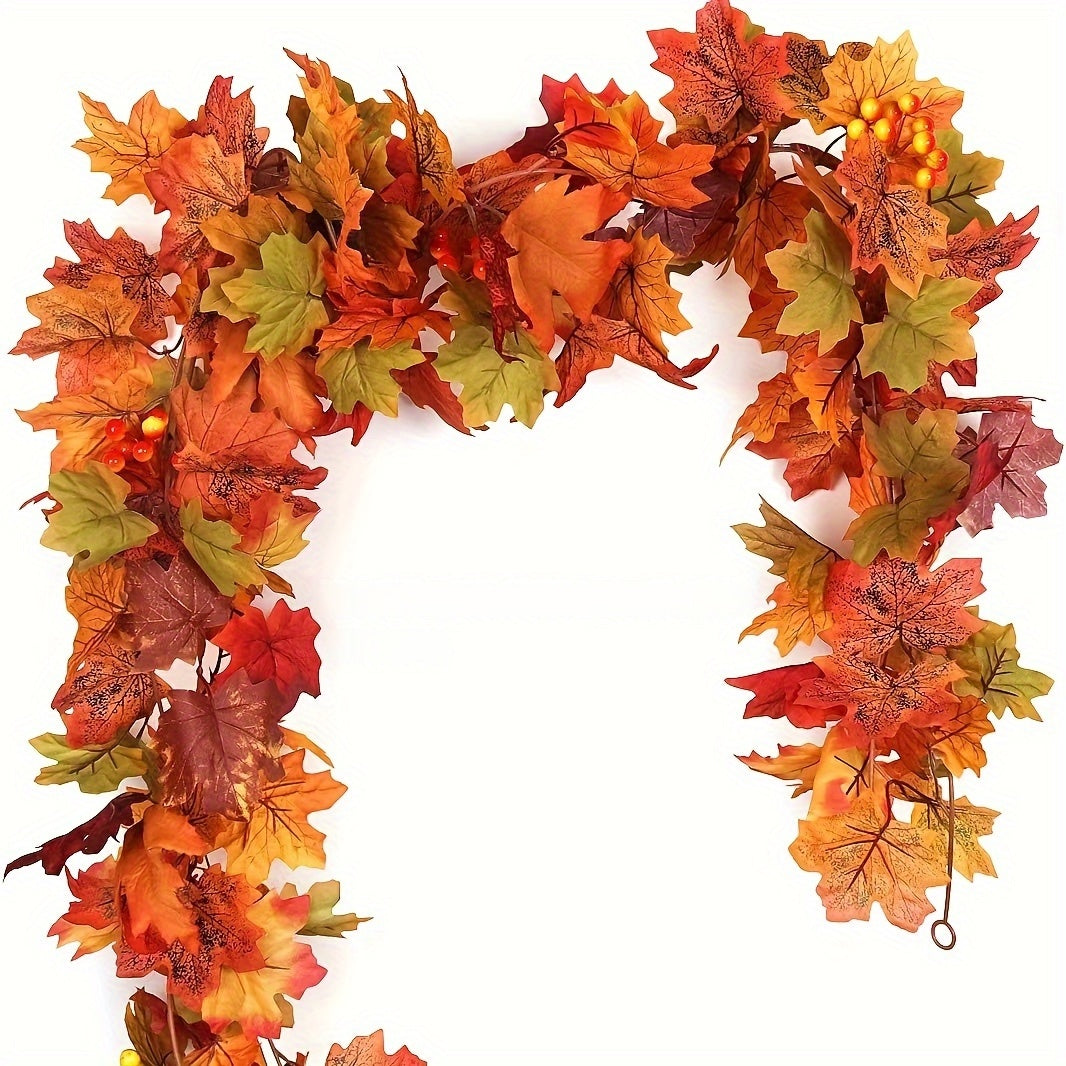 Herbstliche Ahornblatt-Girlande | Saisonale Deko