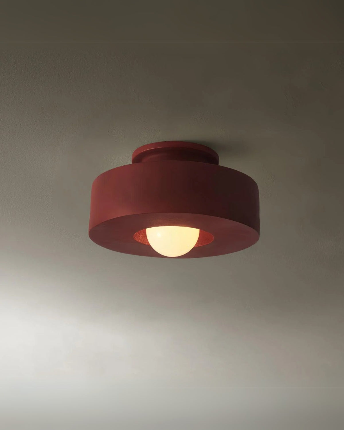 Minimalistische Deckenleuchte | Rundes Design