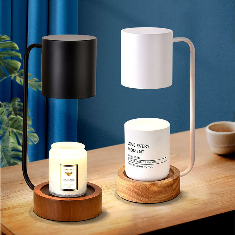 Nachttischlampe mit Ablage
