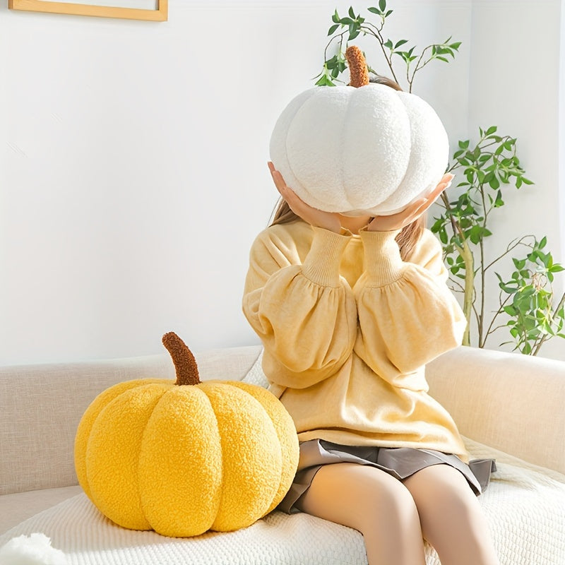 Kürbis Kissen Deko | Weiches Wohnaccessoire für Herbst & Halloween