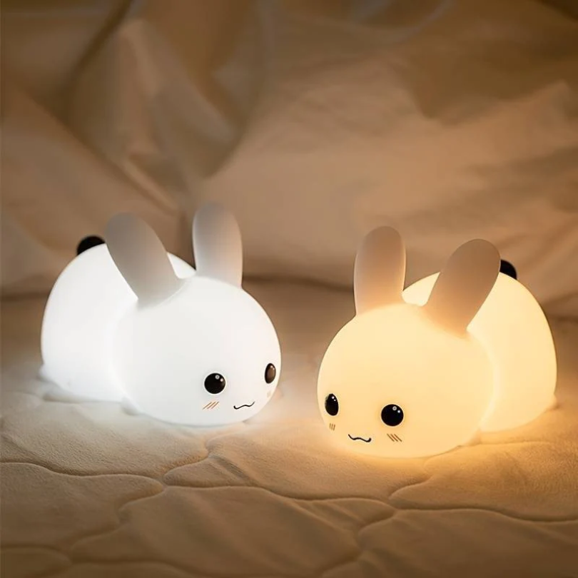 Nachtlampe mit Hasenmotiv für Kinderzimmer