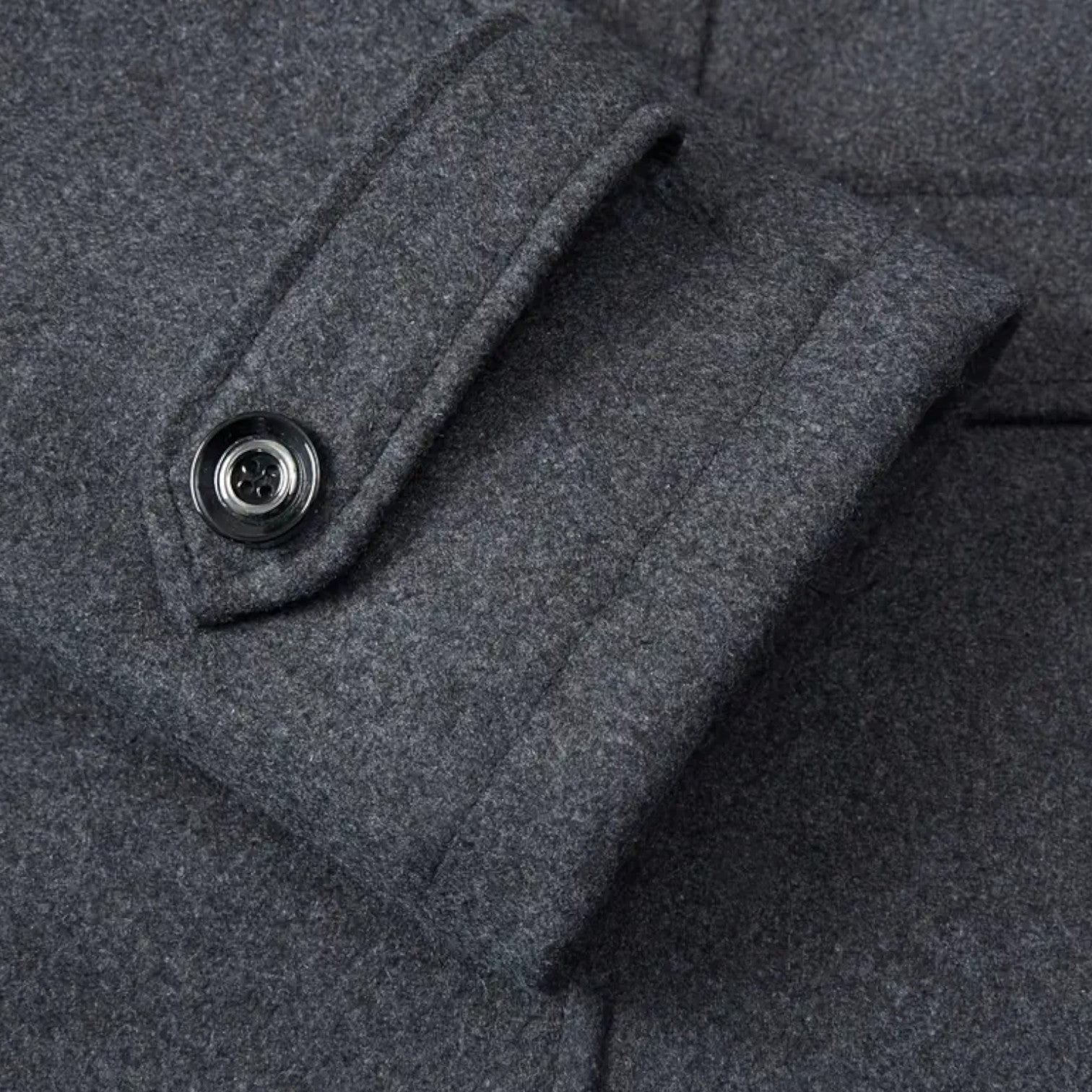 Herren Lang Mantel | Schmaler Schnitt