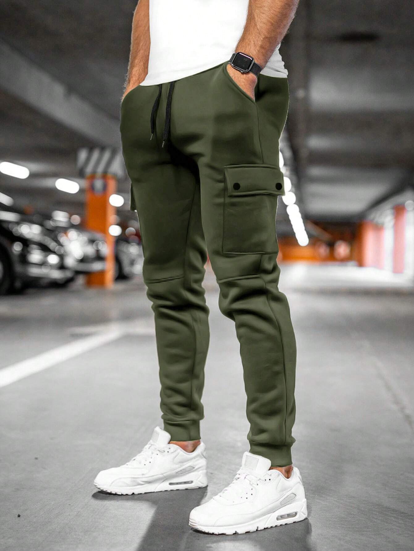 Herren Cargo Jogger Hose | Flip Pocket