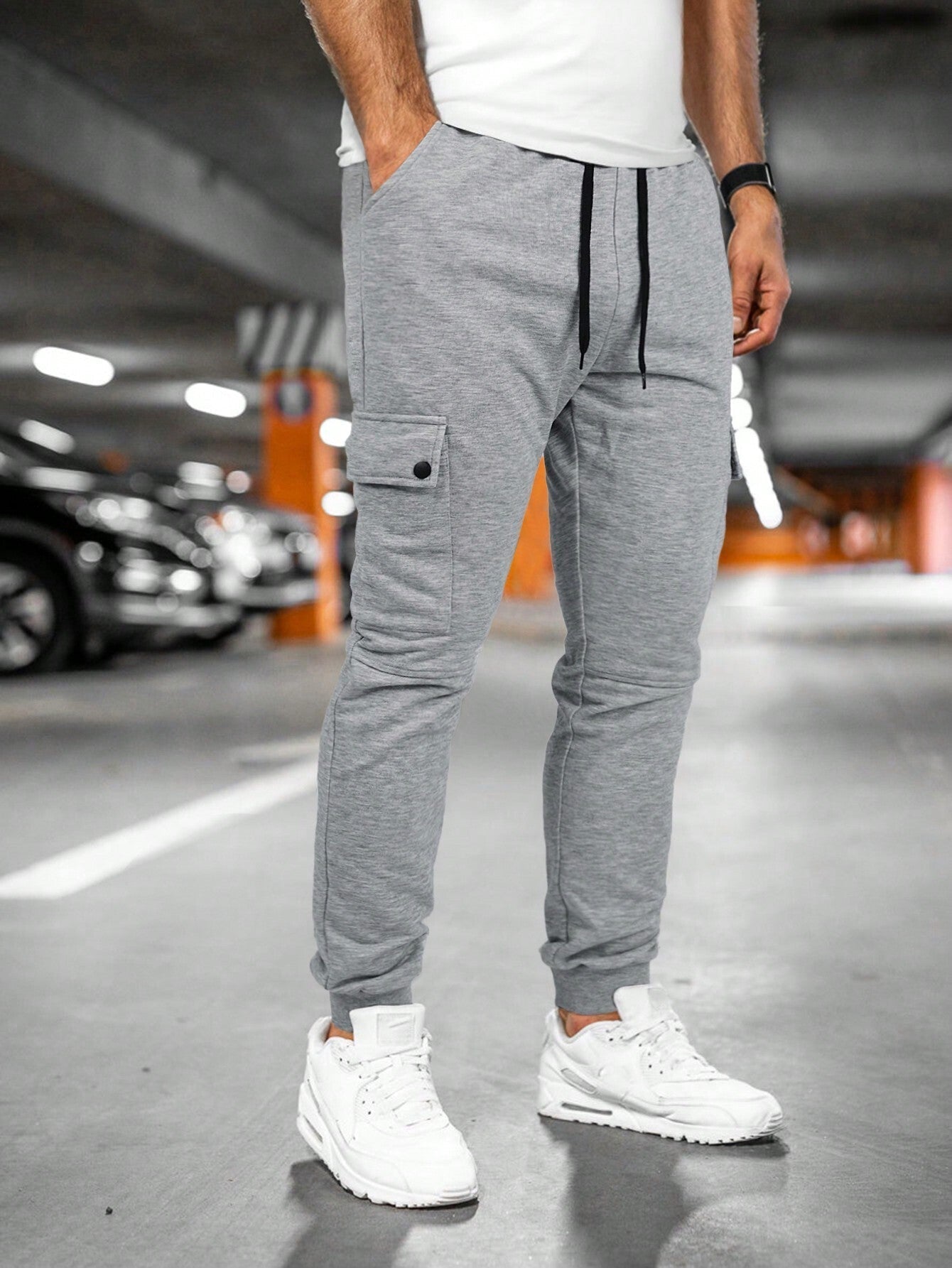 Herren Cargo Jogger Hose | Flip Pocket